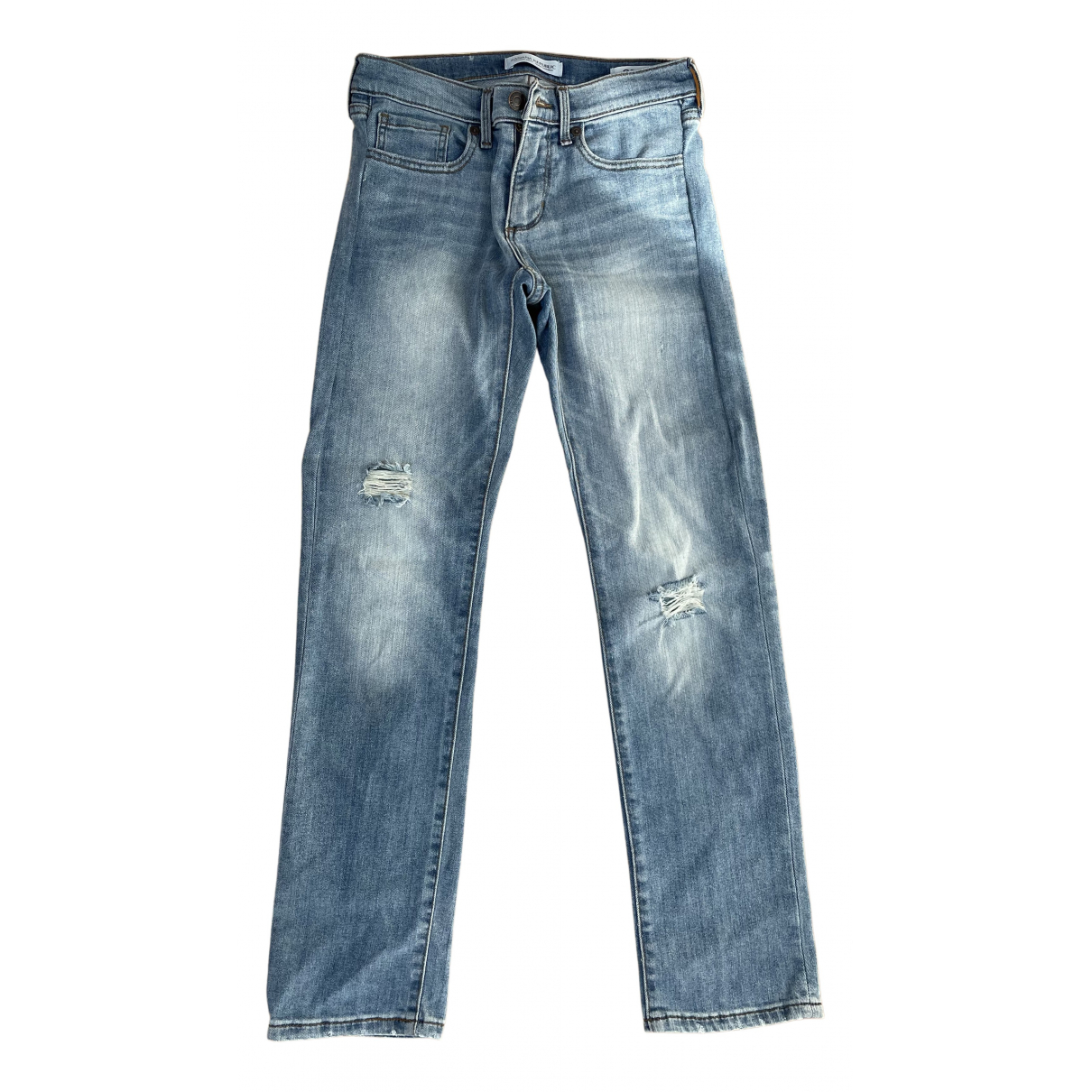 Straight jeans Banana Republic Blue 